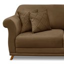 Ver imagem 4 de Sofá Amsterdam 3 Lugares 2,00 Suede - Lucadi Home