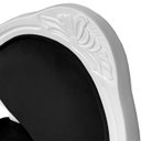 Ver imagem 5 de 8 Cadeira Medalhao Madeira Maciça Design Ingles Luxo Poltrona Entalhada Renascentista Natural Ingles