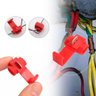 2000un Conector Derivação Emenda Fios Vermelho 0,5 a 1,5mm - 2