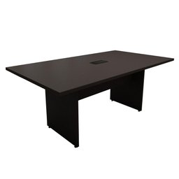 Mesa de Reunião Escritório 1,80m com Caixa Tomadas F5 - 4