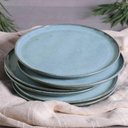 Ver imagem 2 de Prato Raso 27cm Bio Breeze Porto Brasil Cerâmica Stoneware Azul Avulso Servir Refeição