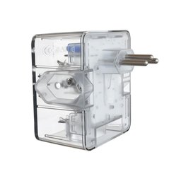 Protetor contra Raios Iclamper Energia 3 - 3 Tomadas - Dps - Tecnologia Lcf - Transparente - 26788 - 1