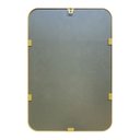 Ver imagem 6 de Espelho Decorativo Urban 40x60cm Retangular Cantos Dourado