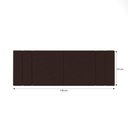 Ver imagem 4 de Cabeceira Para Cama Casal Tulipa 1,60 Estofada Suede Marrom - Rede Móveis