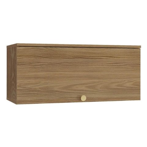 Armário de Geladeira P- Cozinha Botanic M638 C- 1 Porta Basculante 90cm Nogueira - Kappesberg