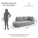 Ver imagem 3 de Cama Babá Infantil Orgânica Lado Esquerdo para Quarto de Bebê Afeto