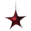 Ver imagem 1 de Enfeite Pendente Estrela Vermelha 110 Cm | Formosinha