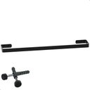 Ver imagem 2 de Suporte Pendurador Porta Toalha de Banho Banheiro Preto Zmt