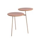 Ver imagem 2 de Mesa Lateral para Sala de Estar Redonda Duo