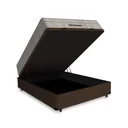 Ver imagem 2 de CAMA BOX COM BAÚ VIÚVA + COLCHÃO AIRTECH MOLAS ENSACADAS VIÚVA - ORTOBOM - SUPORTA ATÉ 150KG POR PES