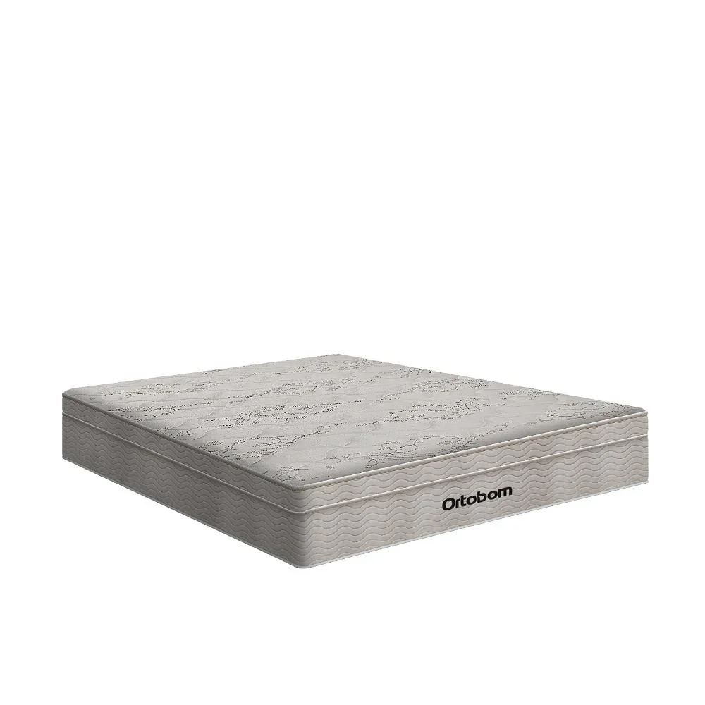 CAMA BOX COM BAÚ VIÚVA + COLCHÃO AIRTECH MOLAS ENSACADAS VIÚVA - ORTOBOM - SUPORTA ATÉ 150KG POR PES - 4