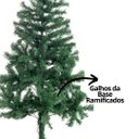 Ver imagem 4 de Árvore de Natal Pinheiro Verde Prime Tradicional 300 Galhos 1,50m Pés de Ferro - Bela Flor