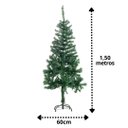Ver imagem 3 de Árvore de Natal Pinheiro Verde Prime Tradicional 300 Galhos 1,50m Pés de Ferro - Bela Flor