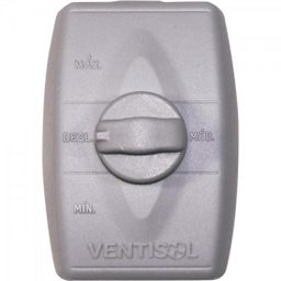 Ventilador de Parede Ventisol Power 70 68cm Preto/prata Bivolt - 5