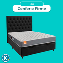 Ver imagem 4 de Kit Cabeceira + Cama Box Bau + Colchão Casal D23 Pro Inducol