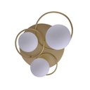 Ver imagem 4 de Plafon Eraz 3xe27 Dourado-nordecor