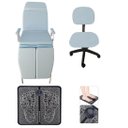Ver imagem 1 de Kit Básico Cadeira Mecânica Mocho À Gás e Massageador Fiscomed Kit Cadeira para Podologia
