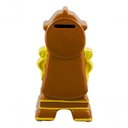 Ver imagem 3 de Cofre Cofrinho Horloge Relógio Bela e a Fera 20cm Disney
