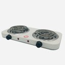 Ver imagem 1 de Fogão Fogareiro 2 Bocas Serpentina Elétrico 2000w Fogão Cooktop Portáti Branco 110v