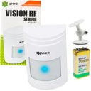 Ver imagem 1 de Sensor de Presença Alarme Infra sem Fio com Suporte Articulado Bateria 9v