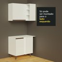 Ver imagem 2 de Cozinha Completa de Canto Branco Reims Madesa