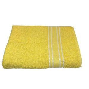 Toalha de Banho Linea Felpuda Macia 62x120 Camesa - Amarelo