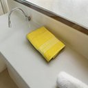 Ver imagem 4 de Toalha de Banho Linea Felpuda Macia 62x120 Camesa - Amarelo