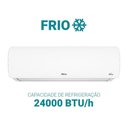 Ver mais imagens de Ar Condicionado Philco Split Inverter 24000 BTUS Frio 220V