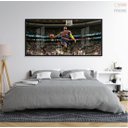 Ver imagem 5 de Quadro Decorativo Lebron James Enterrando Nba 130x60 Moldura Preta 2x2