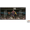 Ver imagem 2 de Quadro Decorativo Lebron James Enterrando Nba 130x60 Moldura Preta 2x2