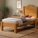 Ver imagem 2 de Cama Solteiro Mdf 205x96 Cm Thalia Nature Decmade