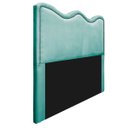 Ver imagem 7 de Cabeceira Solteiro Bari P02 90 cm para cama Box Suede - Doce Sonho Móveis CABECEIRA SOLTEIRO CABECEI