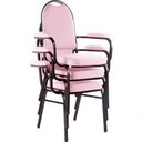Ver imagem 1 de Kit com 3 Cadeiras para Auditório Linha Hotel Rosa
