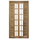Ver imagem 1 de Porta Balcão de Correr de Madeira Itaúba Veneziana Reto Bat.14 Cm- 2.15 (a) X 2.40 (l)