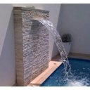 Ver imagem 2 de Cascata para Piscina de Embutir Lamina Longa Grande - 80cm