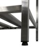 Pia Aço Inox Industrial 170x70x90 Cm Cuba Grande Cubão Direita Nortinox - 7
