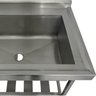 Pia Aço Inox Industrial 170x70x90 Cm Cuba Grande Cubão Direita Nortinox - 5