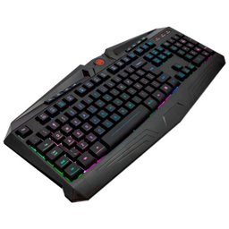 Teclado Gamer RGB Redragon Harpe K503 Abnt2 Multimídia USB - 3