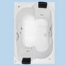 Banheira Hidromassagem Retangular Londrina - 1,80x1,20x0,50 - Acrílico - 6 Jatos Plus - Acionador -  - 1