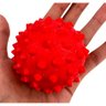 Brinquedo Cachorro Bolinha Maciça E Cravo 60mm: Vermelho - 3