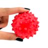 Brinquedo Cachorro Bolinha Maciça E Cravo 60mm: Vermelho - 1
