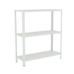 Estante Aço 3 Prateleiras Eaf007 Branco - 1
