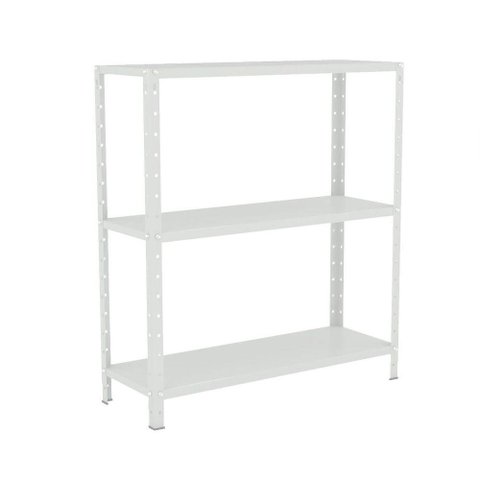 Estante Aço 3 Prateleiras Eaf007 Branco