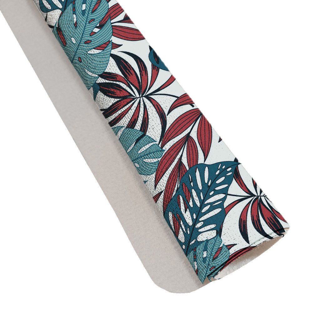 6 Jogo Americano Folhas 2 Impermeável 29 X 44cm - Id Decor Jogo Americano de Mesa - 9