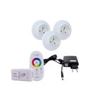 Ver imagem 1 de Kit3 Led Smd Rgb 95mm com Módulo e Fonte