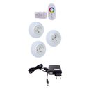 Ver imagem 5 de Kit3 Led Smd Rgb 95mm com Módulo e Fonte