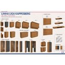 Ver imagem 5 de Multiuso Quarto Modulado Tampo Balcão Liga Canela Kappesberg