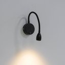 Ver imagem 2 de Arandela de Parede Led Bett Articulado 3000k 3w Bivolt 33cm Policarbonato Preto - Nordecor 2053