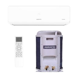 Ar-condicionado Split 12000 Btus Agratto Fit Top On/off Hi-wall Só Frio Facst12f-02 220v - 1