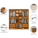 Ver imagem 6 de Guarda Roupa 6 Portas 230cm Veronese 164 Espazzo Madetec